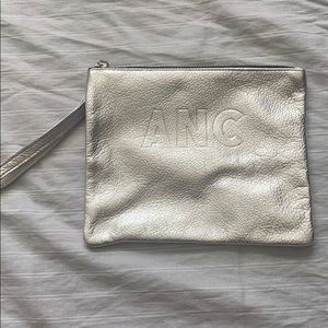 Leather clutch